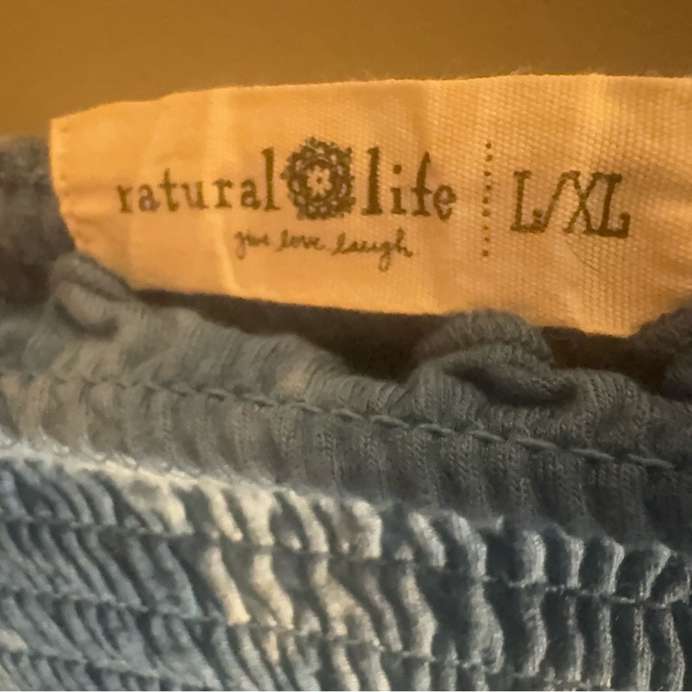 NATURAL LIFE Blue Tie-Dye Maxi Skirt - Picture 2 of 5